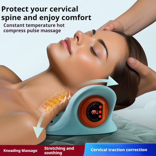Masajeador de cuello con masaje para puntos de acupuntura de cuello y cabeza