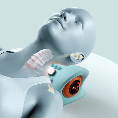 Masajeador de cuello con masaje para puntos de acupuntura de cuello y cabeza