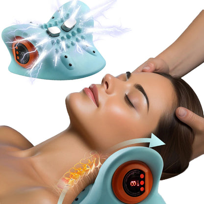 Masajeador de cuello con masaje para puntos de acupuntura de cuello y cabeza
